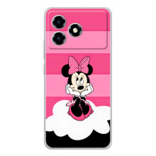 Эксклюзивный чехол для ZTE Blade A36 (AlphaPrint - Мультяшные) (Девочка Maus)