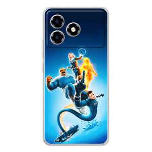 Чехол с принтом Фантастическая четверка для ZTE Blade A36