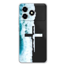 Чехлы для ZTE Blade A36 (Крест Иисуса) – Хрест