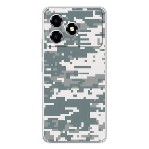 Камуфляжный Чехол для ZTE Blade A36 – Камуфляжный Хаки