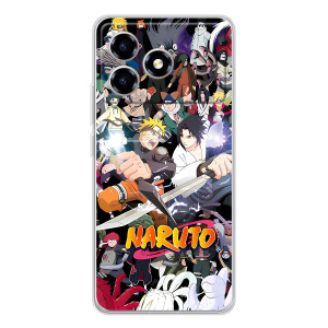 Купить Чехлы на телефон с принтом Anime для ZTE Blade A36 (Наруто постер)