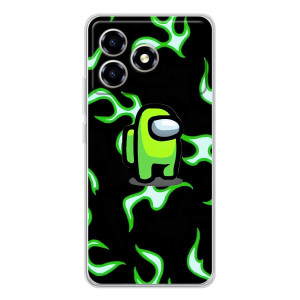 Чехол "Амонг Ас" для ZTE Blade A36 – Яркий игрок