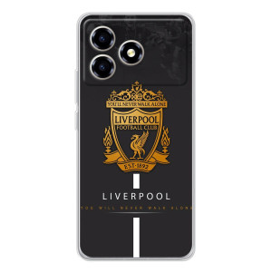 Силиконовые Чехлы принт Футбол на ZTE Blade A36 – Liverpool