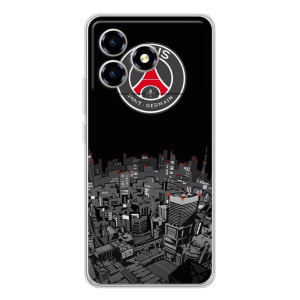 Силиконовые Чехлы принт Футбол на ZTE Blade A36 – PSG