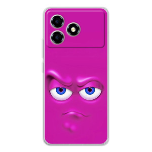 Чохли (ТПУ) (смішні стікери) для ZTE Blade A36 – Хитра мордочка