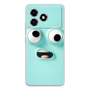 Чохли (ТПУ) (смішні стікери) для ZTE Blade A36 – мордочка