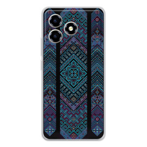 Силиконовый Чехол на ZTE Blade A36 (Крутой орнамент)