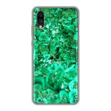 Мраморный чехол на ZTE Blade A5 (2020) (VPrint) (Салатный Мрамор)
