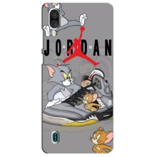 Силиконовый Чехол Nike Air Jordan на ЗТЕ Блейд А5 (2020) (Air Jordan)