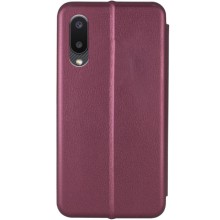 Кожаный чехол (книжка) Classy для ZTE Blade A5 (2020) – Бордовый