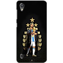 Чехлы для ZTE Blade A5 (Leo чемпион) (AlphaPrint) (Месси Король)