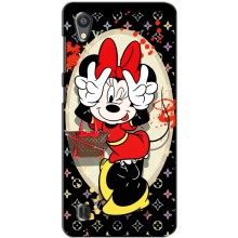 Чехол Disney Mouse ZTE Blade A5 (PREMIUMPrint) (Минни peace)