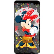 Чехол Disney Mouse ZTE Blade A5 (PREMIUMPrint) (Minni с бантиком)