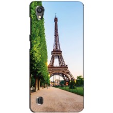 Чехол Эйфелева Башня для ZTE Blade A5 - (AlphaPrint) (Дорога в Париж)