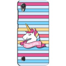 Чехол для ЗТЕ Блейд А5 (2019) - (Единорожки - Новинки) (AlphaPrint) (Unicorn)
