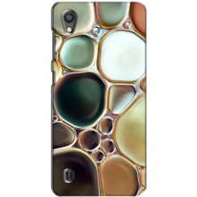 Мраморний чехол на ZTE Blade A5 (VPrint) (Радужний Мрамор)