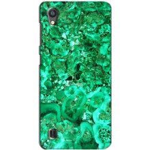 Мраморний чехол на ZTE Blade A5 (VPrint) (Салатовий Мрамор)