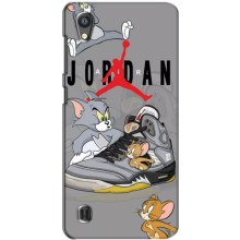 Силиконовый Чехол Nike Air Jordan на ЗТЕ Блейд А5 (Air Jordan)