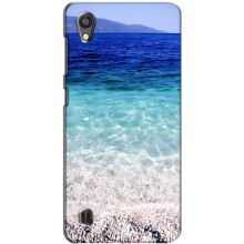 Силиконовый чехол с КАРТИНКАМИ лето для ZTE Blade A5 (AlphaPrint) (Море)