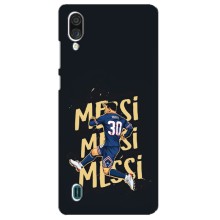 Чохли для ZTE Blade A51 Lite (Leo чемпіон) (AlphaPrint) (Messi ПСЖ)