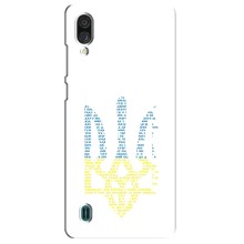 Чохли для ZTE Blade A51 Lite Укр. Символіка (AlphaPrint) (Герб з букв)