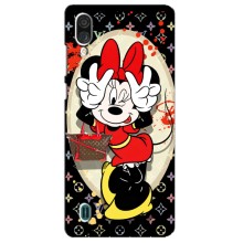 Чехол Disney Mouse ZTE Blade A51 Lite (PREMIUMPrint) (Минни peace)