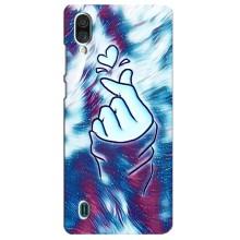 Чохол з принтом для ZTE Blade A51 Lite (AlphaPrint - Знак сердечка)