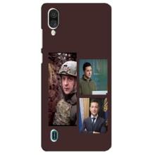 Чехол для ZTE Blade A51 Lite (AlphaPrint - с принтом Зеленского) – Президент