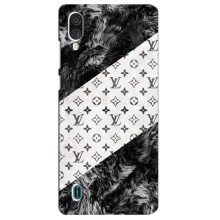 Чехол Стиль Louis Vuitton на ZTE Blade A51 Lite (LV на белом)