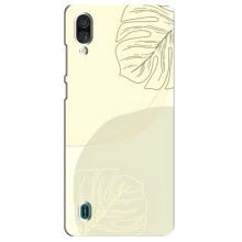Чехол цветочный дизайн для ZTE Blade A51 Lite – Зелёный фон
