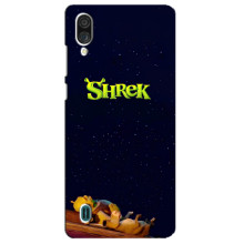 Чехол с мультфильмом Шрек на ZTE Blade A51 Lite – Шрек лого