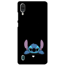 Чехол с принтом Стич на ZTE Blade A51 Lite (Стич на черном)
