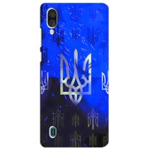 Чехол с украинским гербом на ZTE Blade A51 Lite – Гербы на синем
