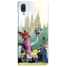 Чехол Зоотрополіс на ZTE Blade A51 Lite – Ник Джуди и змея