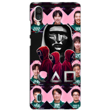 Чохол Гра в кальмара для ZTE Blade A51 Lite – Персонажі гри кальмара