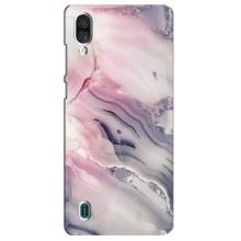 Мраморний чехол на ZTE Blade A51 Lite (VPrint) (Пурпурний Мрамор)