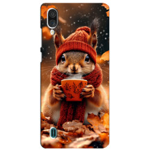 Друкований чохол 'Звірята з кавою' для ZTE Blade A51 Lite – Білка з кавою
