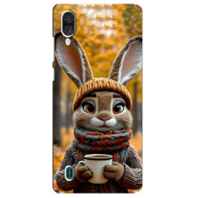 Друкований чохол 'Звірята з кавою' для ZTE Blade A51 Lite – Зайчик з кавою