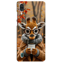 Друкований чохол 'Звірята з кавою' для ZTE Blade A51 Lite – Жираф з кавою