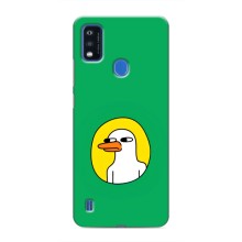 Бампер с принтом Мемы для ZTE Blade A51 – Мем Утка