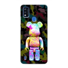 Чехлы для ZTE Blade A51 - Bearbrick Louis Vuitton (PREMIUMPrint) (Яркий Bearbrick)