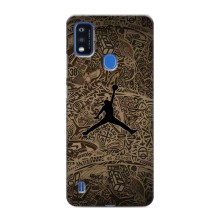 Чехлы для ZTE Blade A51 - с картинкой JORDAN (AlphaPrint) (Logo Jordan)