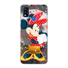 Чехол Disney Mouse ZTE Blade A51 (PREMIUMPrint) (Minni с бантиком)