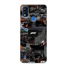 Чехол Формула1 на ZTE Blade A51 – Коллаж Ф1