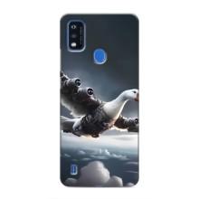 Чохол з мемом Тралалело тралала на ZTE Blade A51 – Бомбардіні гусіні