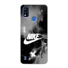 Чохол з логтипом Найк на ZTE Blade A51 – Найк димчастий