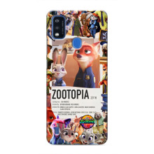 Чехол Зоотрополіс на ZTE Blade A51 – Коллаж Зоо