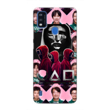 Чохол Гра в кальмара для ZTE Blade A51 – Персонажі гри кальмара