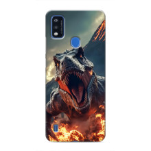 Чехол с картинкой «Хищники» для ZTE Blade A51 – Динозавр