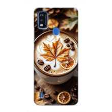 Чохол з унікальним дизайном 'Осінь з кавою' для ZTE Blade A51 – Пряна кава